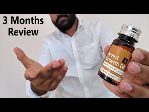 Ustraa Beard Growth oil Review in Hindi [After 3 Months] How to Use, Results
