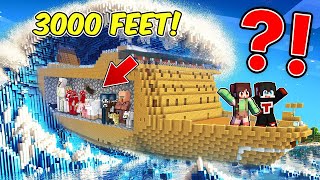 I Built Noah’s Ark in 24 Hours to Save the World In Minecraft ( Tagalog )