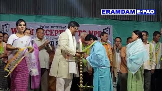 Moirang kendrada BJP amadi INC gi  luchingba  oiramba meeoi kayana MLA Th.Shantibu sougatkhre.