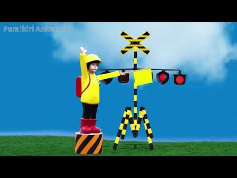 不思議な人形と踏切カンカン2 | railroad crossing