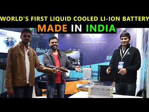 World's First Liquid Cooled Li-ion Battery for Electric Scooters - Made in India