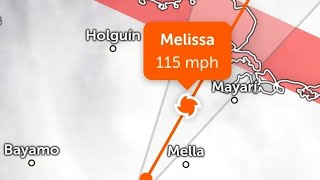 LIVE TRACKER - HURRICANE MELISSA MAKES LANDFALL IN CUBA