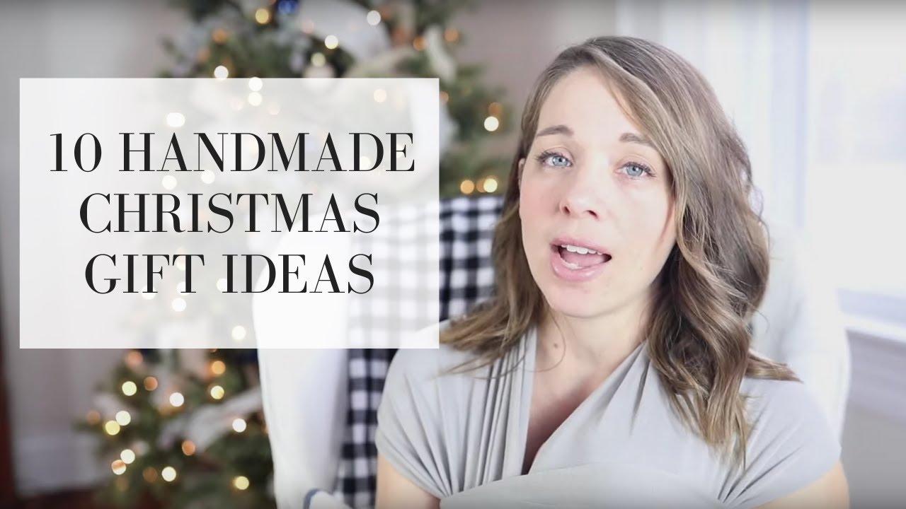 10 Homemade Gift Ideas for Christmas | Simple Homemade Gifts