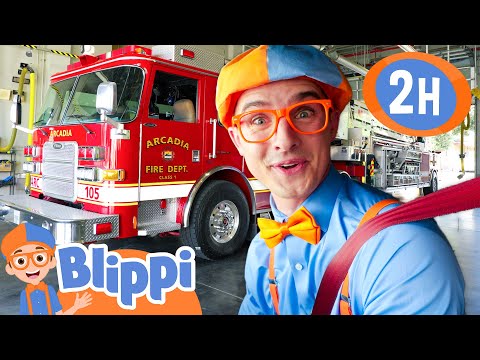 Blippi's Vroom Vroom Vehicle Show: Firetruck! | NEW EPISODE | Educational Videos for Kids