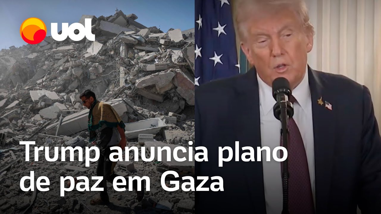 Donald Trump anuncia Conselho da Paz organização internacional para transição de Gaza pós guerra