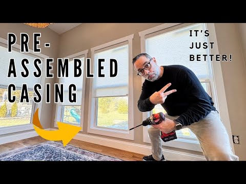 Upgrading Our Windows: DIY Custom Casings & Smart Motorized Shades!