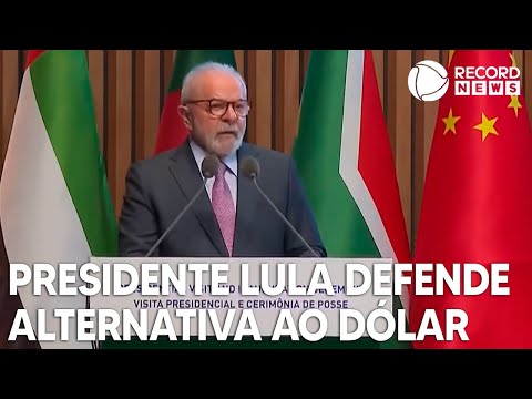 Lula defende alternativa ao dólar para comércio no Brics