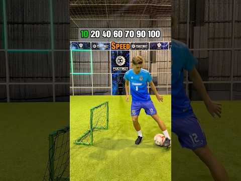 Every Shot Faster Than the Last 😳 Can He Still Score?