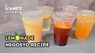 EASY LEMONADE NEGOSYO RECIPE| START YOUR LEMONADE BUSINESS‼️ 