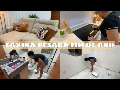 FAXINA FIM DE ANO | CONTINUAÇÃO | PINTEI A SALA | ORGANIZEI PESADO | LIMPEI TODA COZINHA!!!