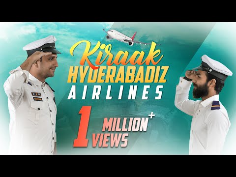 Kiraak Hyderabadi Airlines || Funny Pilots & Air Hostress || Comedy