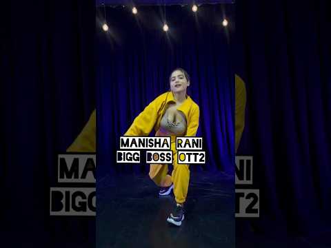 ?Manisha Rani Bigg boss ott2 look #shorts #manisharani #bbott2