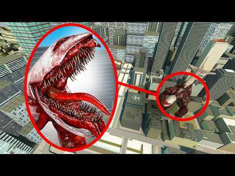 Un DRON capta a INFECTED SKY en la CIUDAD | Garry's Mod Sandbox