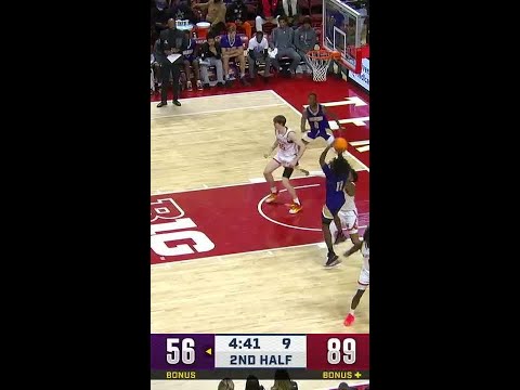 Caelum Swanton-Rodger Dunks On Alcorn St. | Maryland Men's Basketball ...