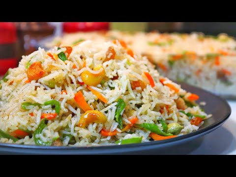 ফ্রায়েড রাইস অনুষ্ঠান বাড়ির মতো ঝরঝরে ও সুস্বাদু রেসিপি টিপস্ সহ|Fried Rice recipe (Bengali style)