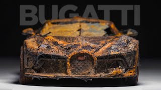 Restoration Abandoned BUGATTI LA VOITURE NOIRE - INCREDIBLE Transformation