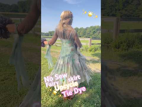No Sew Fairy skirts, arm bands , wrist cuffs, Cosplay #repurposing #fairy #upcycle #nosew