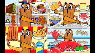Tung Tung Tung Sahur mukbang eating sounds Compilation | MYGAMETOON