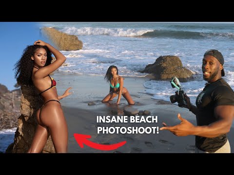 Sony A7IV Golden Hour Photoshoot BTS w/ Sydney Martin