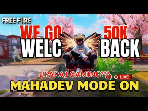 🔥 LIVE: 999 Chakra Warrior in Free Fire – Soul vs Darkness | UR Amine⁹⁹⁹ Gaming