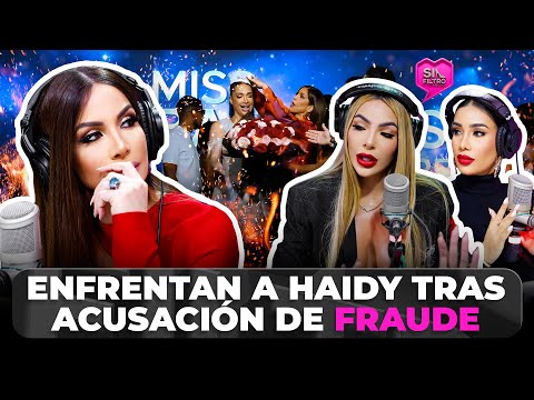 HAIDY CRUZ ENFRENTA A CARO Y SANDRA TRAS SER ACUSADA DE FRAUDE EN MISS BATURRAS 2025