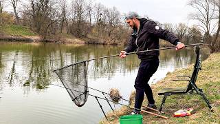 Zabere cejn, lín nebo kapr na malém rybníku? / Zkouším pouze červy a nahazuji 5 metrů od břehu