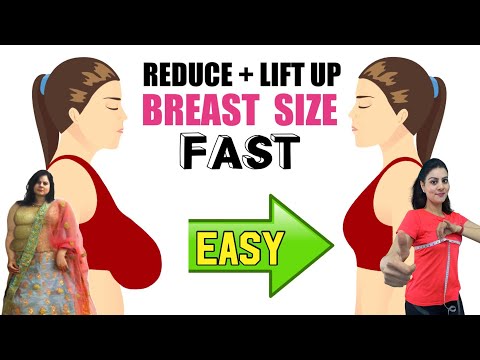 Reduce Breast Fat + Lift Breast Size in 14 Days | Easy Exercises To Reduce Breast Size Fast