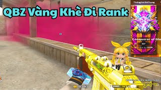 [ Đột Kích Crossfire ] QBZ Noble Gold Leo Rank Conque - Tuấn Thạch Sùng
