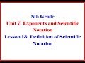 Scientific Notation Concepts and Applications