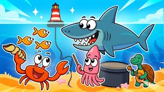 Oh No! The Buoy is Broken! 🌊🐙 Clawlolo’s Funny Cartoons & Music | Toony Friends TV