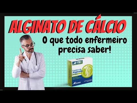 Alginato de Cálcio: O Segredo dos Enfermeiros Experientes! #curativos
