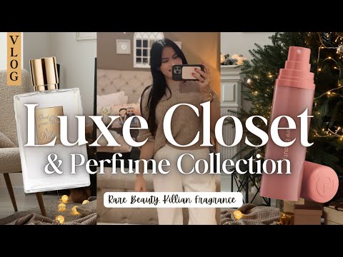 LUXURY CLOSET TOUR 2024 + RARE BEAUTY'S NEW SCENT!