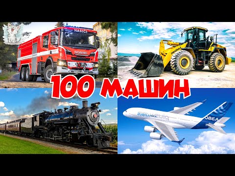 Учим машины и транспорт для детей. Все машинки для мальчиков - Сборник