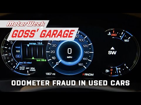 Discussing Odometer Fraud in Used Cars with CarFax | Goss' Garage