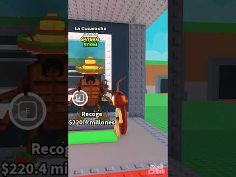 🔥CUCARACHA BRAINROT #SHORTS #ROBLOX