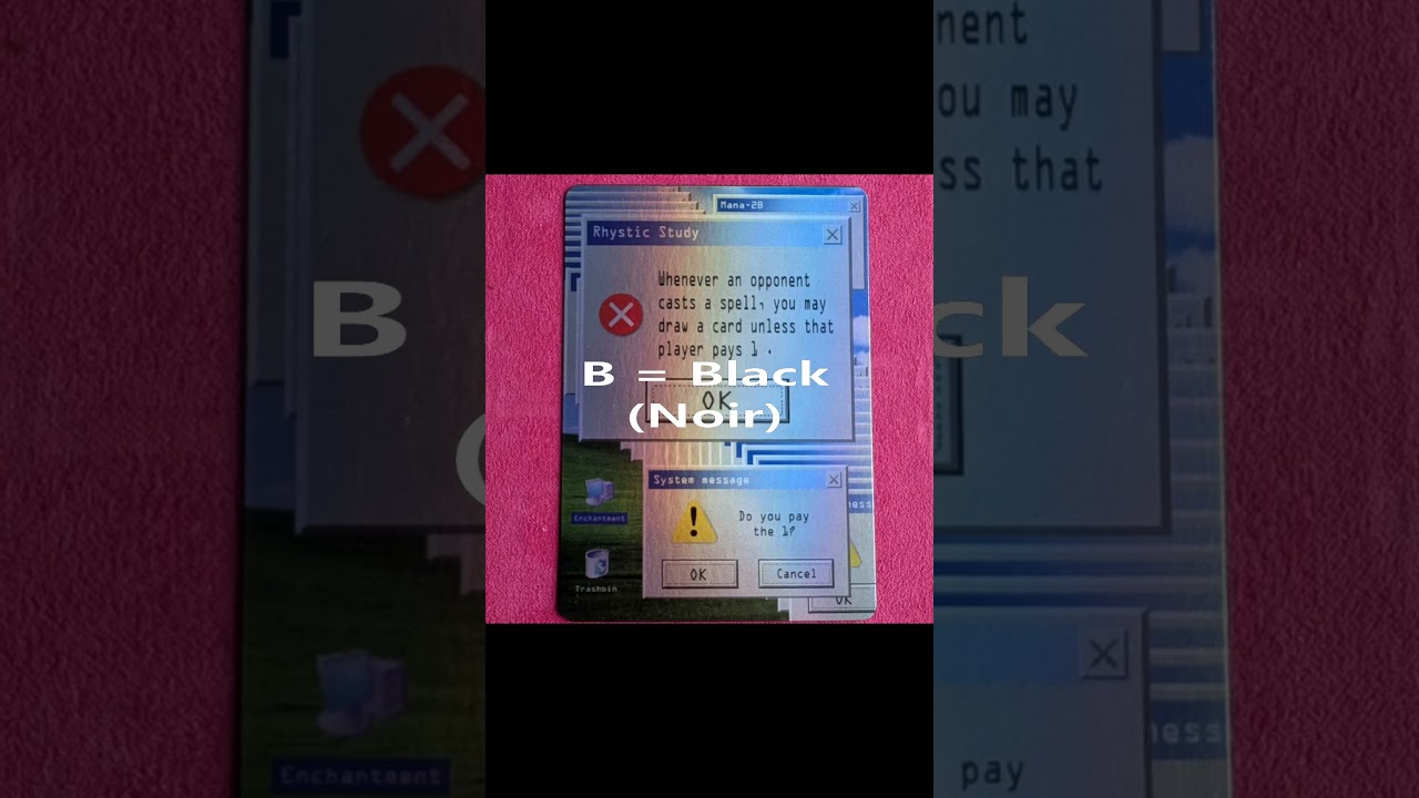 [MTG] - IL Y A UNE ERREUR DANS LE COÛT DE MANA DE CETTE CARTE?! #shorts #youtube