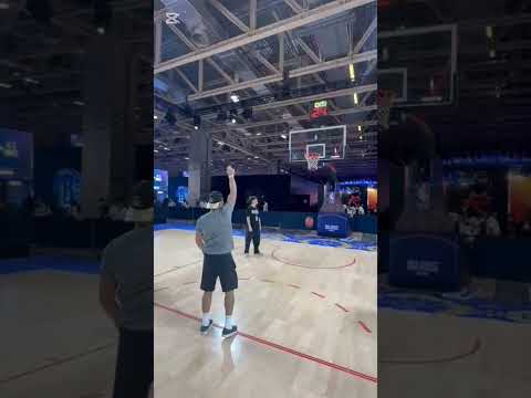NBA HOUSE Macao 2025/Free throws shooting challenge accepted #80smusic