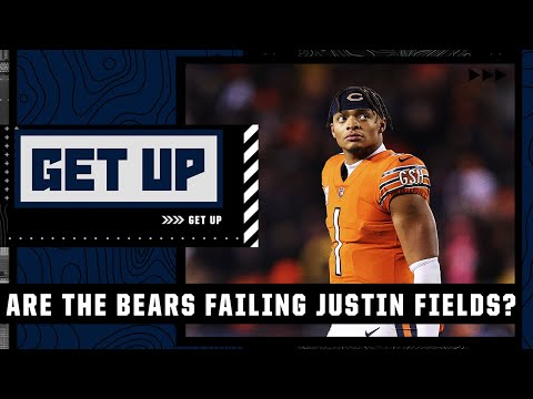 Are the Bears FAILING Justin Fields? ? | Get Up video clip