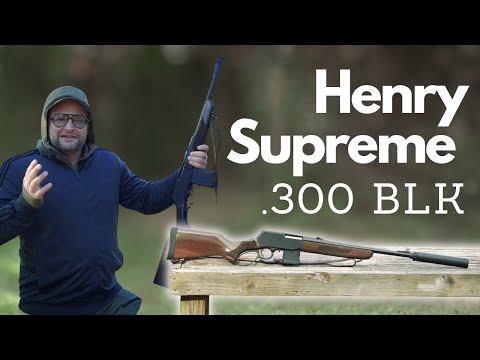 The Lever Action Grandpa Warned You About: Henry Supreme in .300 BLK