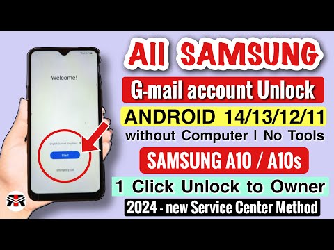 Samsung A10/A10S FRP Bypass Android 11 | Samsung SM-A107F Google Account Bypass/Unlock Without Pc