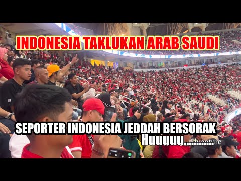 KAGET STADION KING ABDULLAH JEDDAH RASA GBK DI PENUHI SUPPORTER MERAH PUTIH