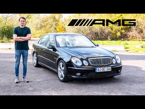 Mercedes E55 AMG (W211) teszt: 20 év után is POKOLIAN erős