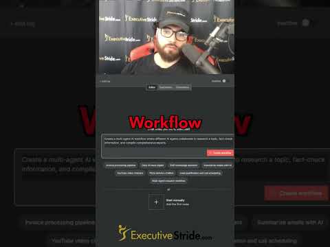 Create AI Workflows with Ease: See How in Seconds! #shorts