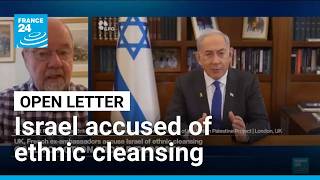YouTube video thumbnail:  102 UK, French ex-Ambassadors Accuse Israel of Ethnic Cleansing in Open Letter