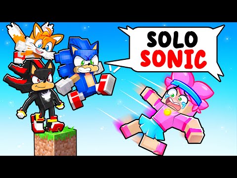 Minecraft PERO es un Bloque de Sonic 😂