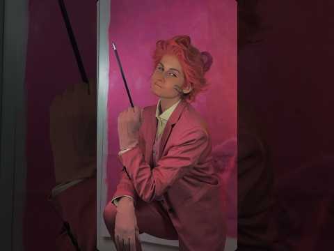 I prefer the 1964 version of the Pink Panther 😋  #cosplay #pinkpanther