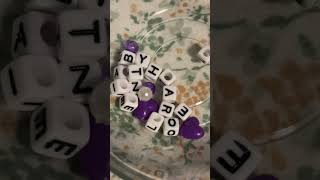 Making an #elizabethtaylor bracelet! #lyrics #music #taylorswift #bracelet #shorts