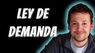 Ley de demanda