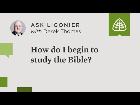 How do I begin to study the Bible?