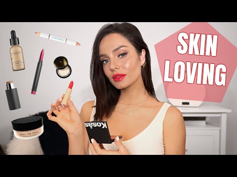 Makeup Routine Using Skincare Makeup & Clean Beauty! At-Home Glam \ Chloe Morello